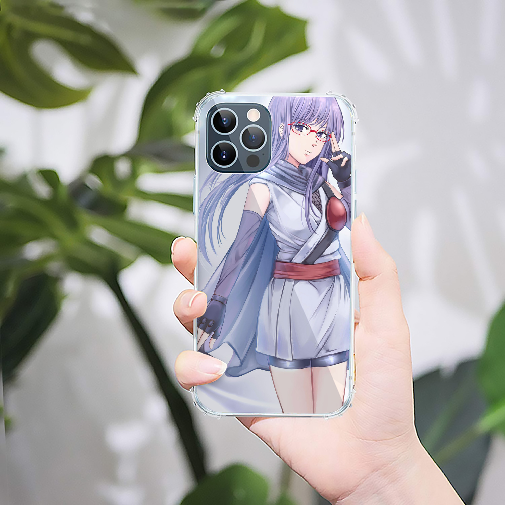 （画像用） ぎんたま 坂田銀時（さかたぎんとき） 神楽 志村新八（しむら しんぱち） GINTAMA Sakata Gintoki Kagura Shimura Shinpachi 【iPhone 12シリーズ対応】透明スマホケース（クリアソフトケース）